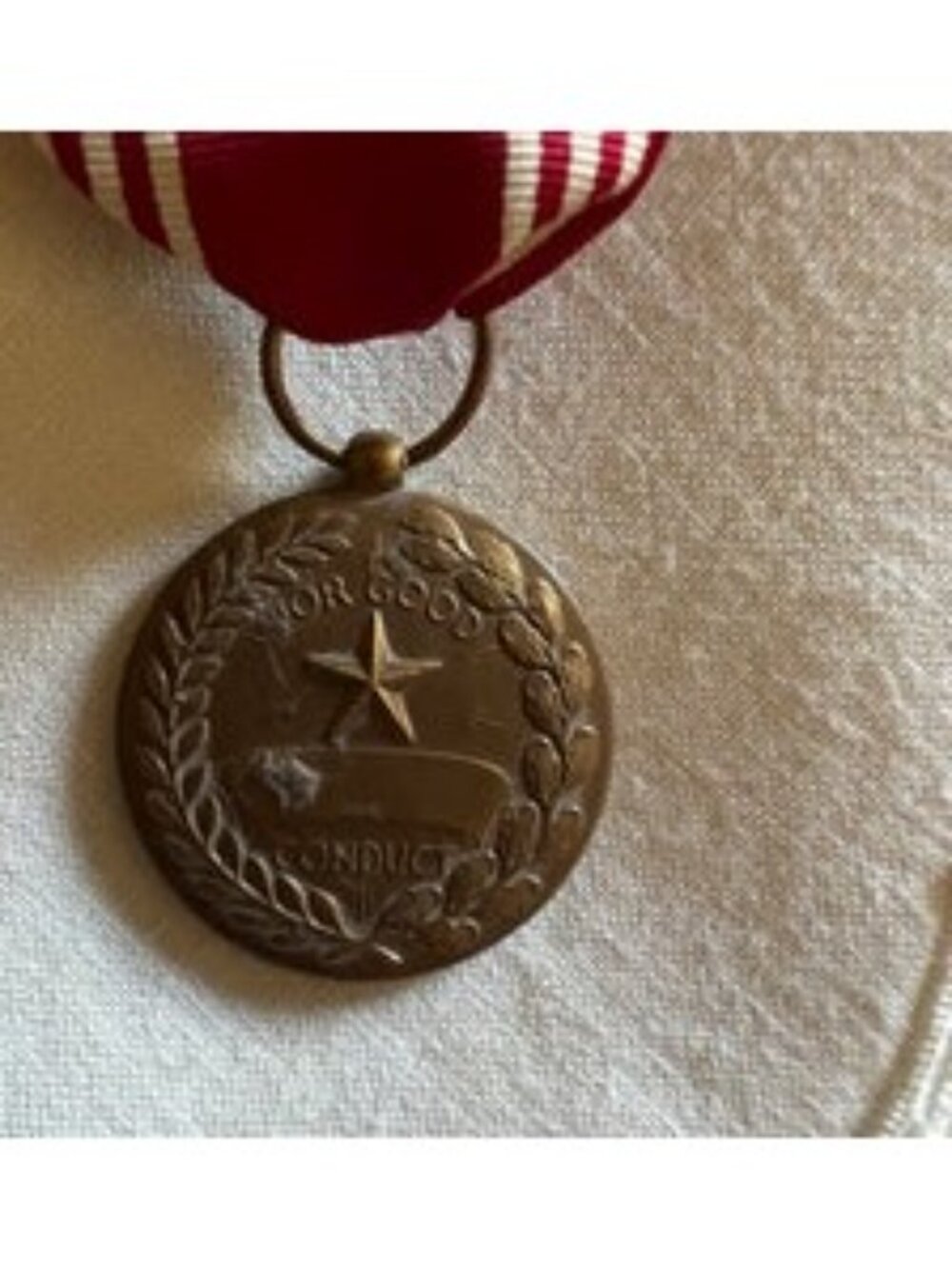 WWll Army Medal Good Conduct Award Military - Picture 5 of 6